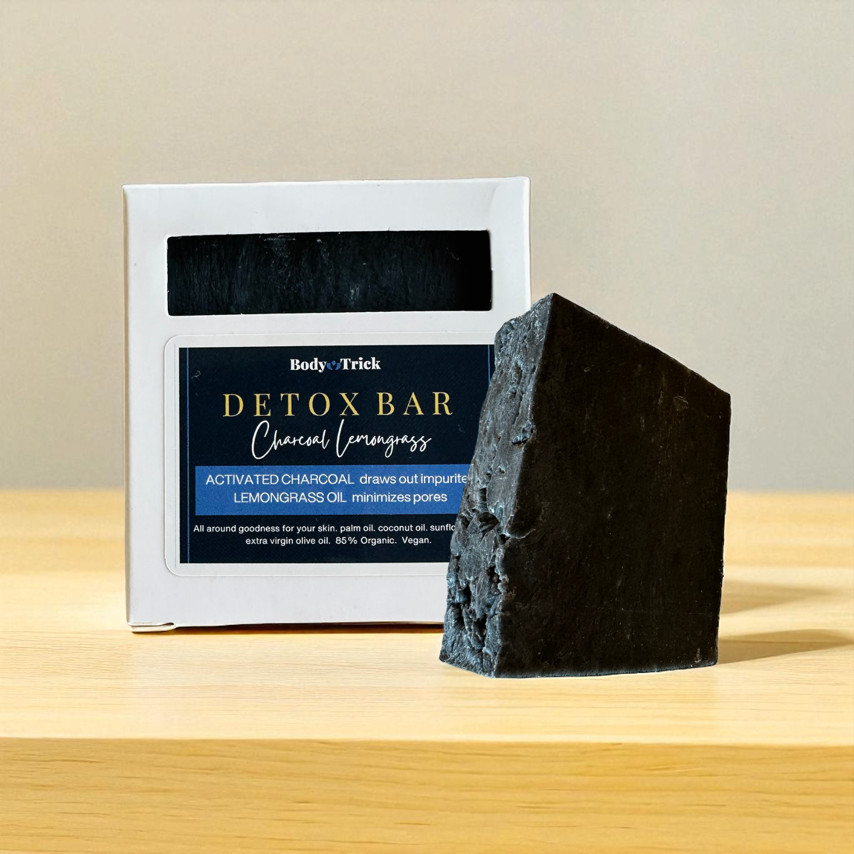 Charcoal Lemongrass Detox Bar