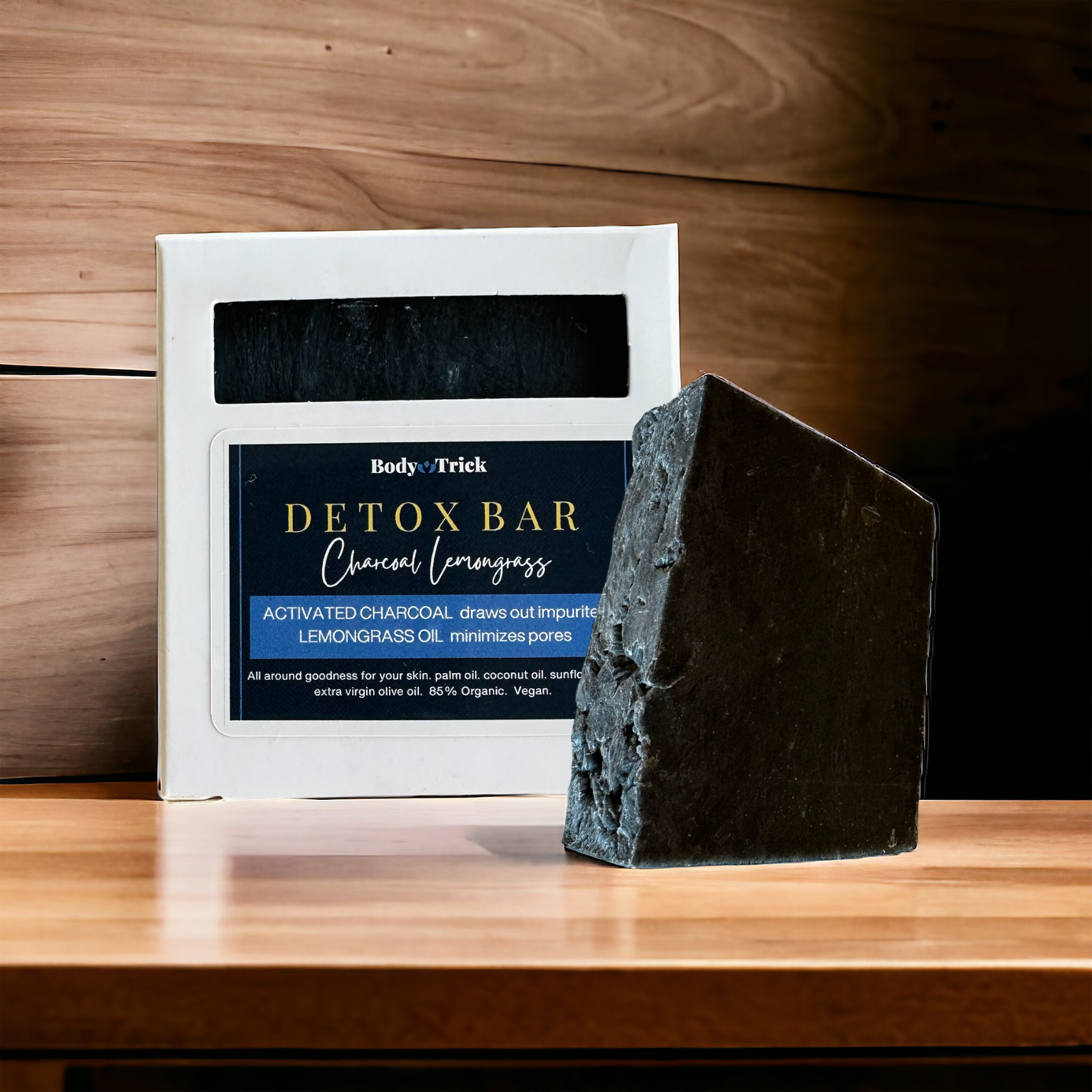 Charcoal Lemongrass Detox Bar